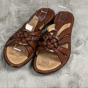 👡Like new Sofft sandals brown 7m